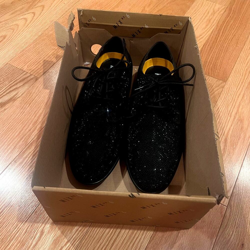 NEW Sparkly Oxford Shoes - Mix No. 6 Hollmes Oxford - W8.5/M7